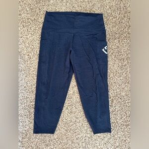 Superfit Hero Navy Heather Compression capris XL